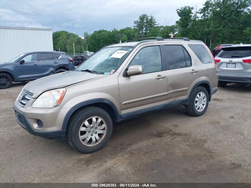 2006 Honda Cr-V Se VIN: SHSRD78916U446393 Lot: 39628382