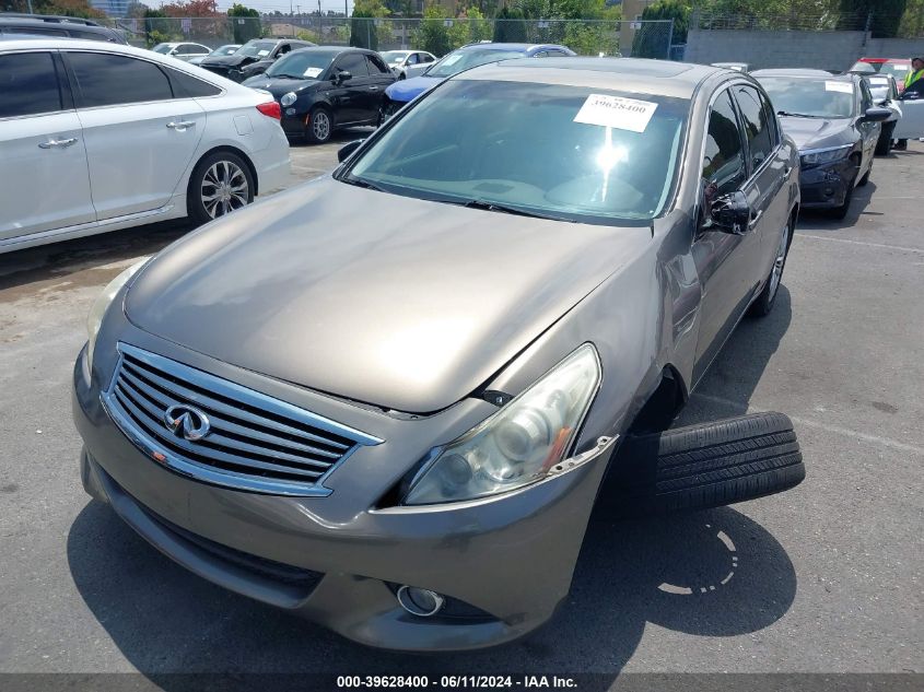 2010 Infiniti G37 Journey VIN: JN1CV6AP9AM406319 Lot: 39628400