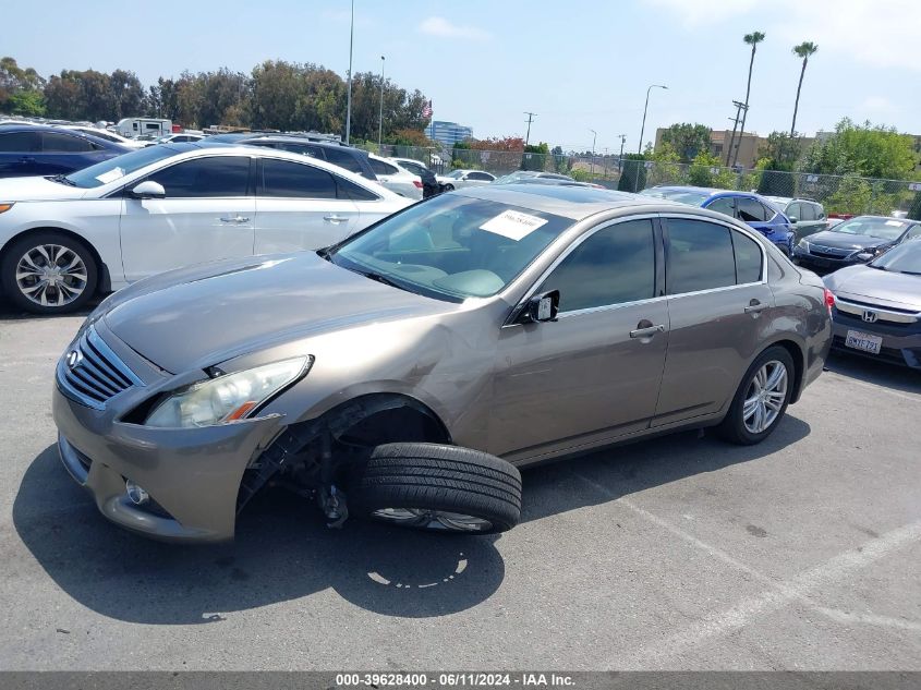 2010 Infiniti G37 Journey VIN: JN1CV6AP9AM406319 Lot: 39628400