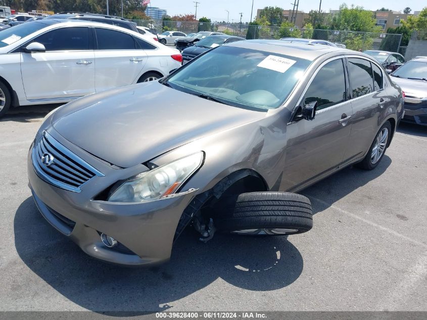 2010 Infiniti G37 Journey VIN: JN1CV6AP9AM406319 Lot: 39628400