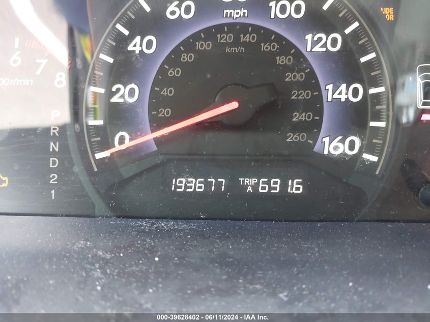 2008 Honda Odyssey Ex-L VIN: 5FNRL38648B405171 Lot: 39628402