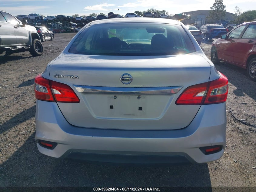 2017 Nissan Sentra S VIN: 3N1AB7AP5HY390049 Lot: 39628404