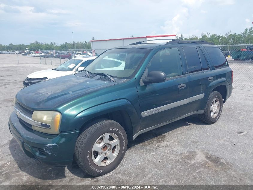 2003 Chevrolet Trailblazer Ls VIN: 1GNDS13S832191780 Lot: 39628405