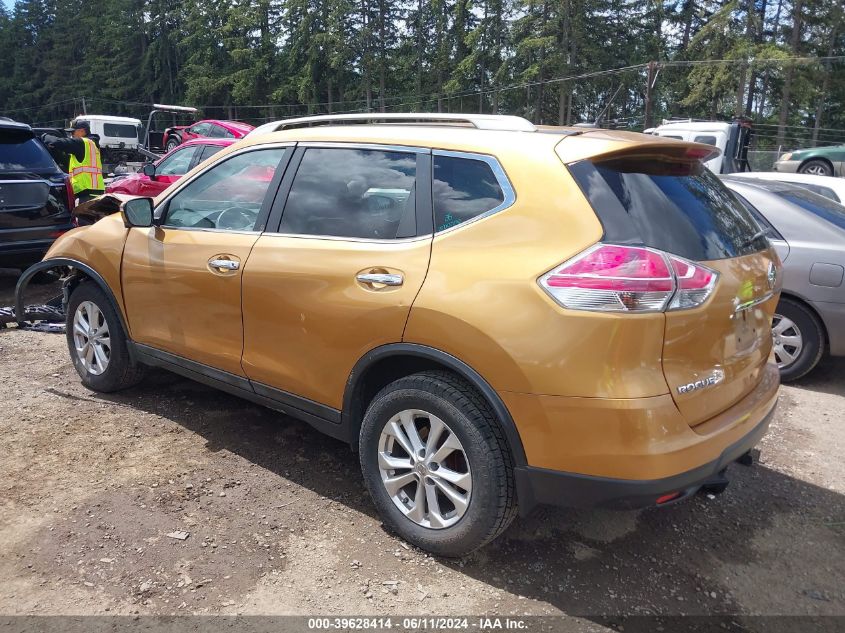 2015 Nissan Rogue Sv VIN: 5N1AT2MV4FC776308 Lot: 39628414