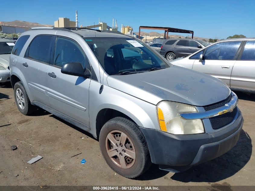 2005 Chevrolet Equinox Ls VIN: 2CNDL23F156195993 Lot: 39628415