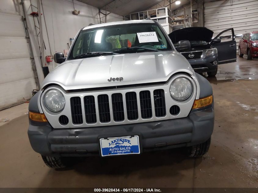 2007 Jeep Liberty Sport VIN: 1J8GL48K67W658064 Lot: 39628434