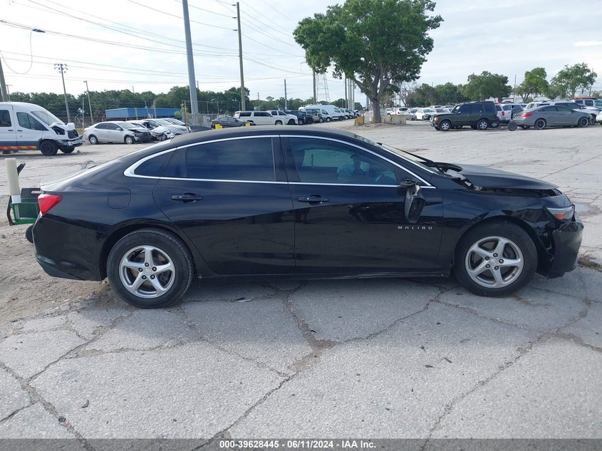 2017 Chevrolet Malibu Ls VIN: 1G1ZB5ST4HF219115 Lot: 39628445