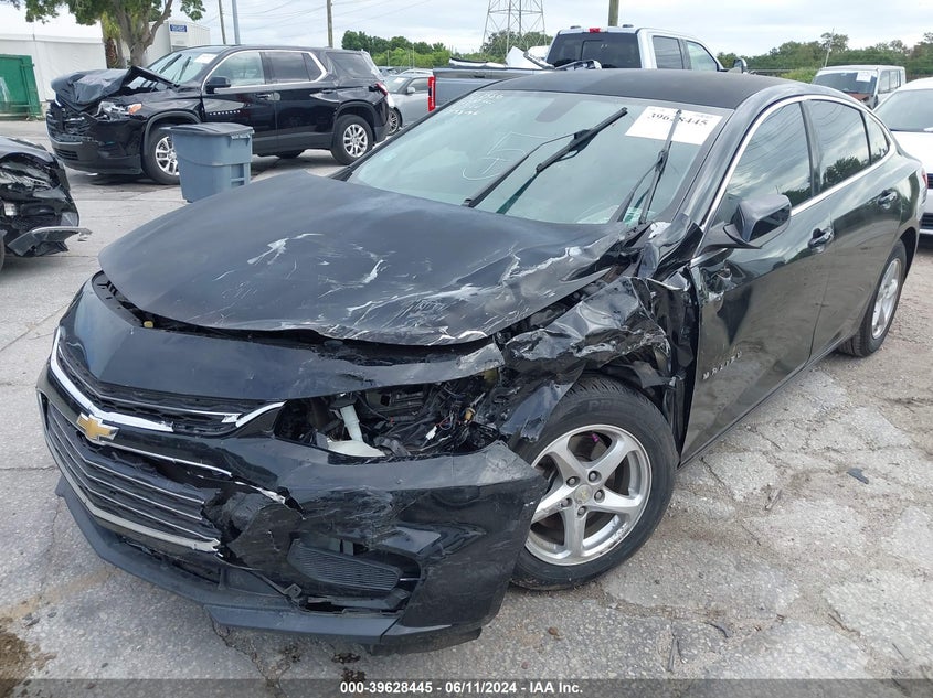 2017 Chevrolet Malibu Ls VIN: 1G1ZB5ST4HF219115 Lot: 39628445