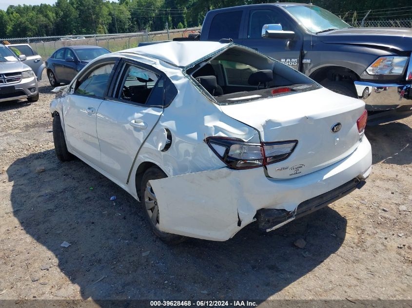 2018 Kia Rio S VIN: 3KPA24ABXJE077795 Lot: 39628468