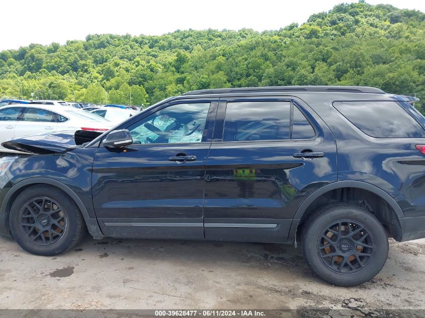 2017 Ford Explorer Xlt VIN: 1FM5K8D83HGE20980 Lot: 39628477