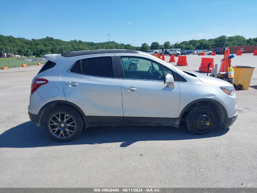 2019 Buick Encore Fwd Sport Touring VIN: KL4CJ1SM6KB715351 Lot: 39628488