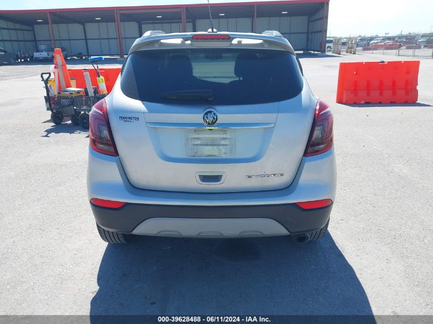 2019 Buick Encore Fwd Sport Touring VIN: KL4CJ1SM6KB715351 Lot: 39628488