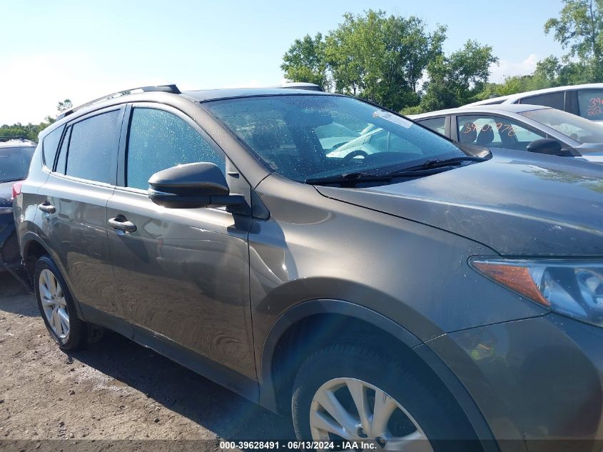 2014 Toyota Rav4 Limited VIN: 2T3DFREV3EW137669 Lot: 39628491