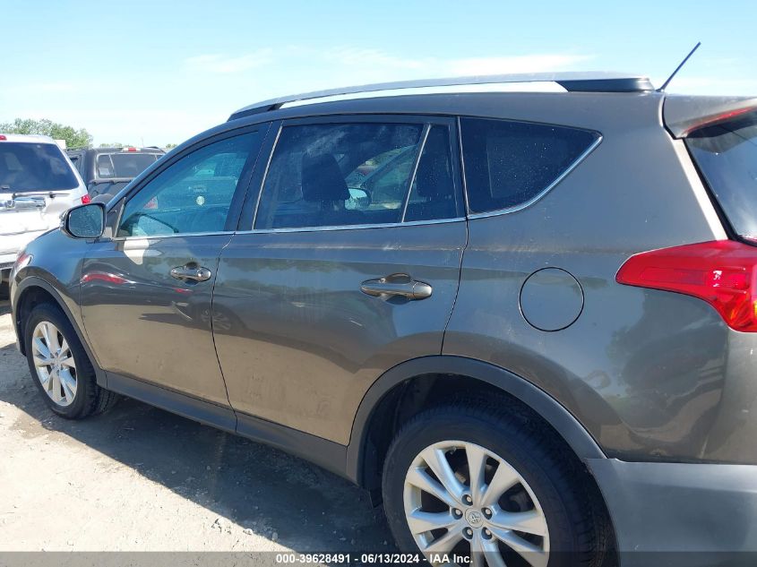 2014 Toyota Rav4 Limited VIN: 2T3DFREV3EW137669 Lot: 39628491