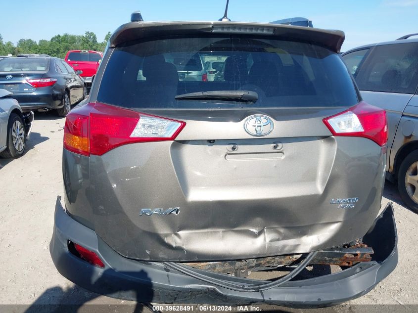 2014 Toyota Rav4 Limited VIN: 2T3DFREV3EW137669 Lot: 39628491