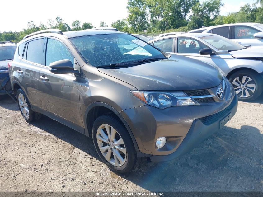 2014 Toyota Rav4 Limited VIN: 2T3DFREV3EW137669 Lot: 39628491