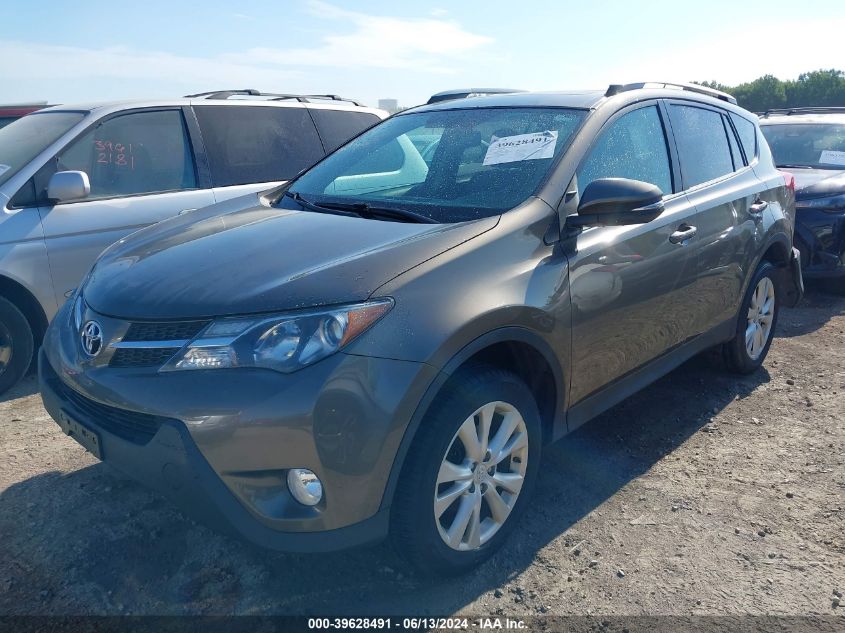 2014 Toyota Rav4 Limited VIN: 2T3DFREV3EW137669 Lot: 39628491