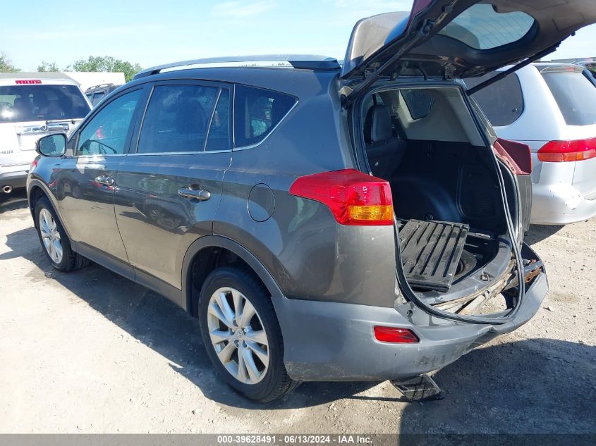 2014 Toyota Rav4 Limited VIN: 2T3DFREV3EW137669 Lot: 39628491