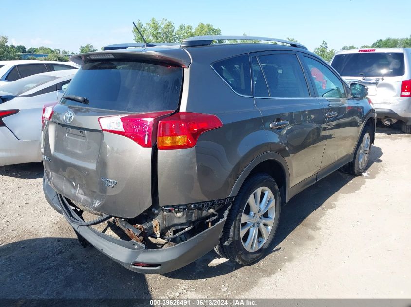 2014 Toyota Rav4 Limited VIN: 2T3DFREV3EW137669 Lot: 39628491