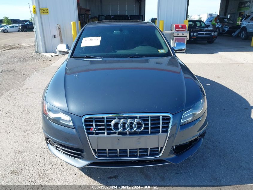 2011 Audi S4 3.0 Premium Plus VIN: WAUBGAFL3BA061400 Lot: 39628494