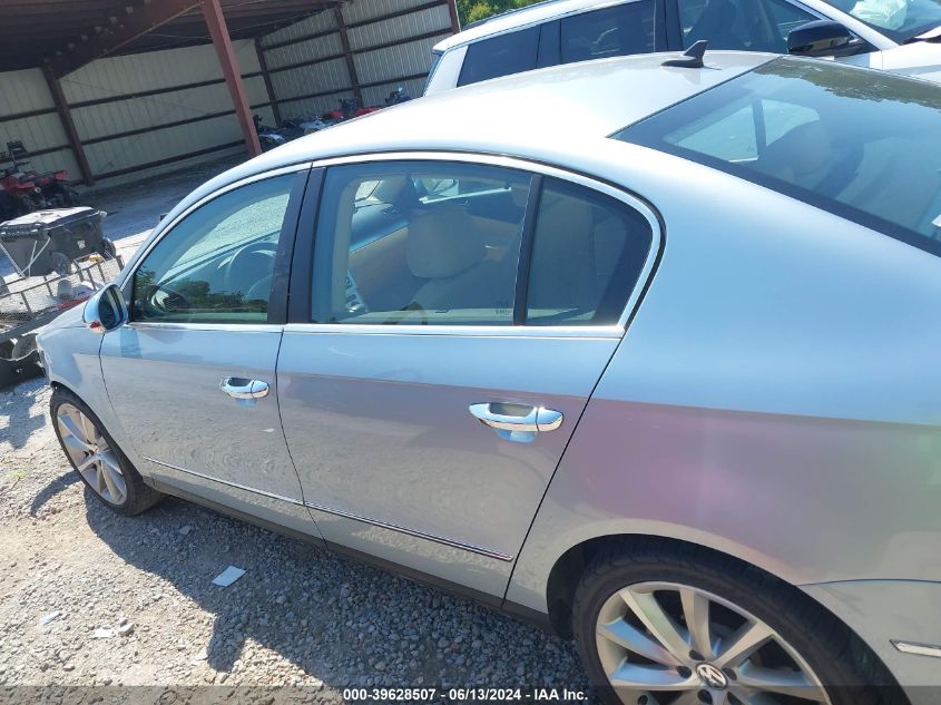 2008 Volkswagen Passat Vr6 VIN: WVWCU73C38P030354 Lot: 39628507