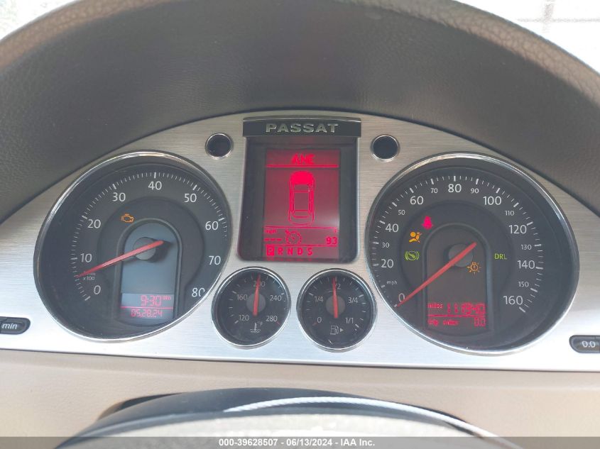 2008 Volkswagen Passat Vr6 VIN: WVWCU73C38P030354 Lot: 39628507