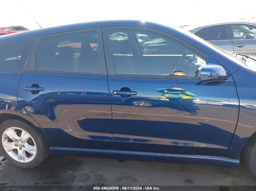 2006 Toyota Matrix Xr VIN: 2T1KR30E76C585802 Lot: 39628509