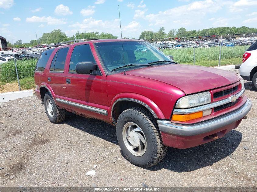 2000 Chevrolet Blazer Lt VIN: 1GNDT13W0Y2360553 Lot: 39628511