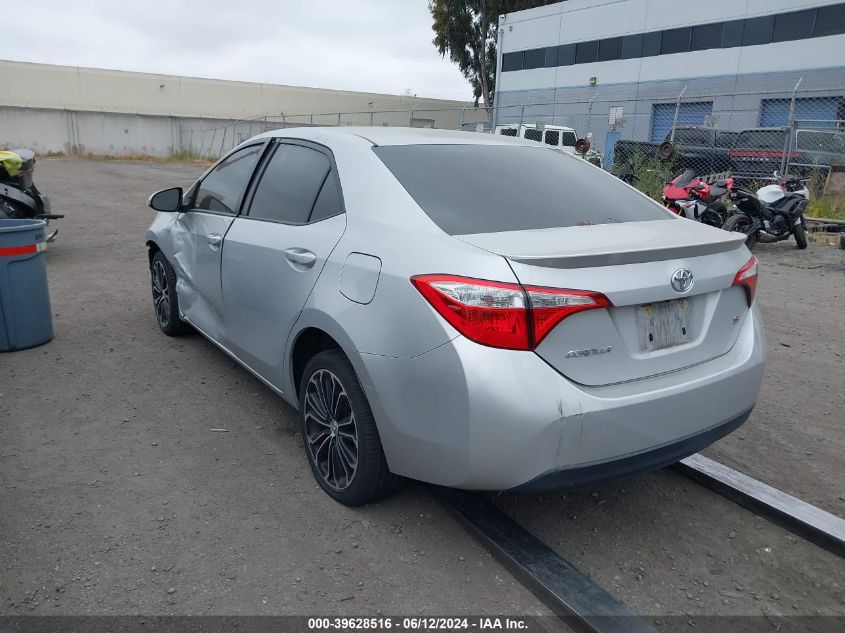 2016 Toyota Corolla S Plus VIN: 2T1BURHE5GC610364 Lot: 39628516