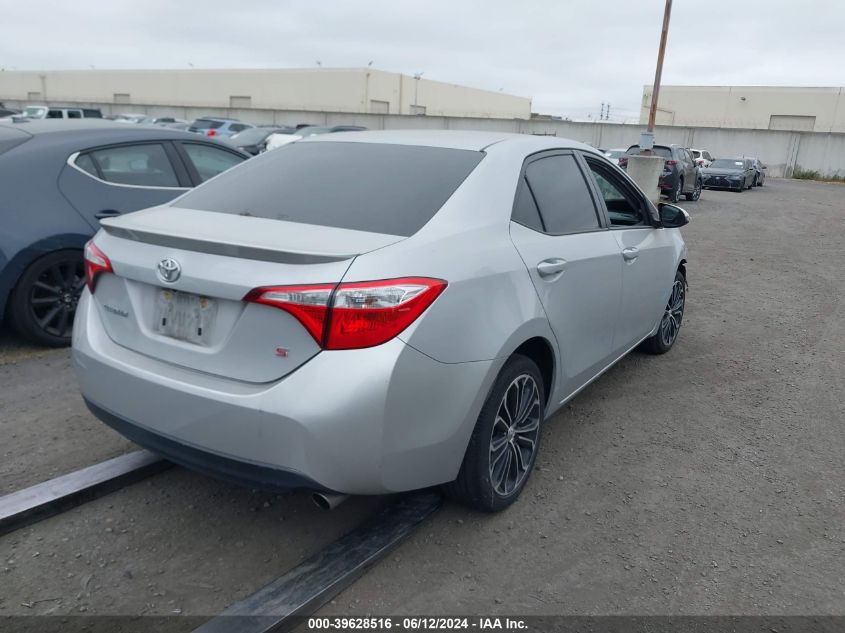 2016 Toyota Corolla S Plus VIN: 2T1BURHE5GC610364 Lot: 39628516