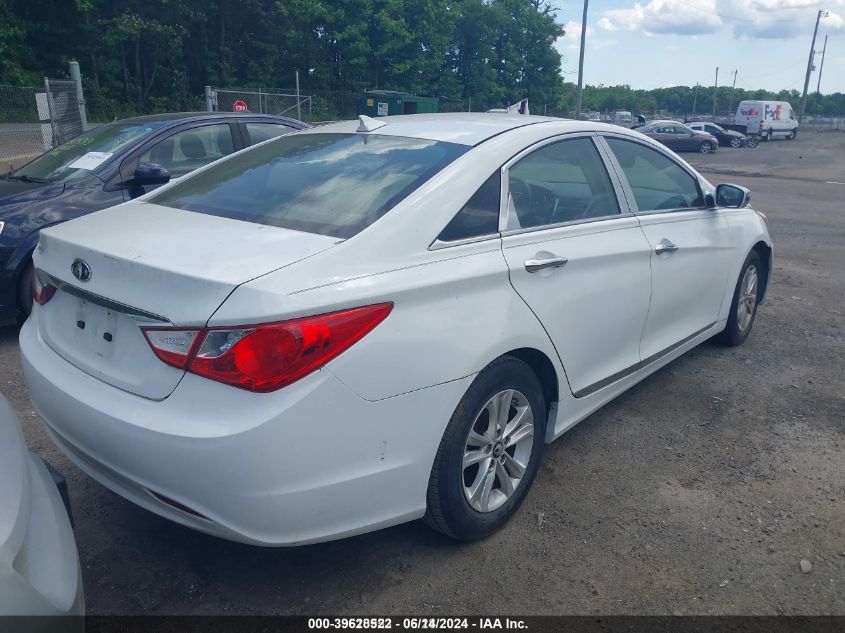 2012 Hyundai Sonata Gls VIN: 5NPEB4AC8CH416255 Lot: 39628522