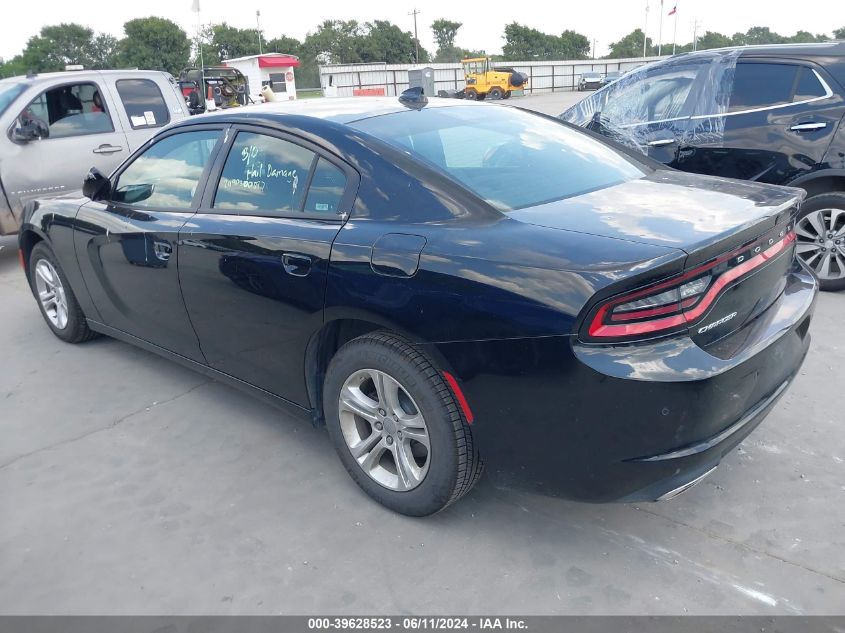 2023 Dodge Charger Sxt VIN: 2C3CDXBG4PH559775 Lot: 39628523