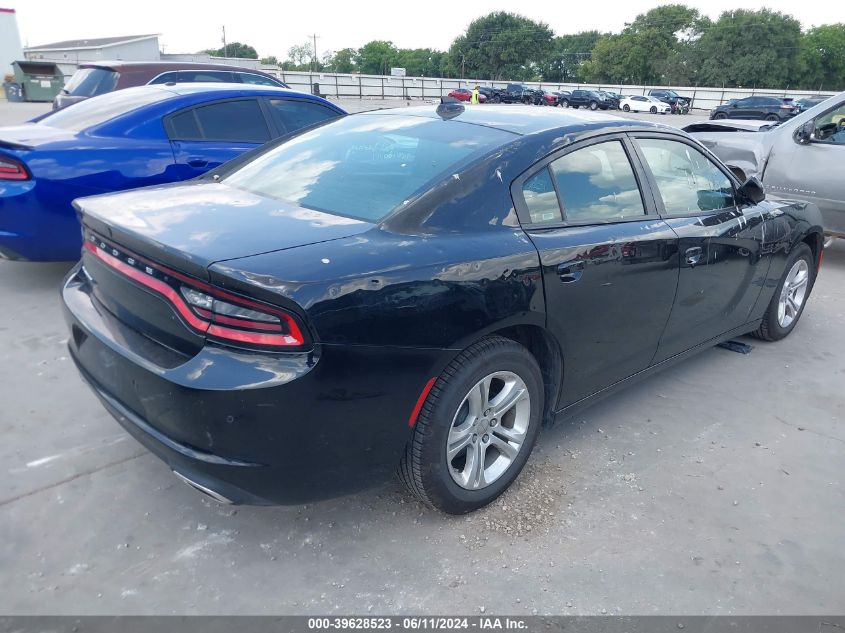 2023 Dodge Charger Sxt VIN: 2C3CDXBG4PH559775 Lot: 39628523