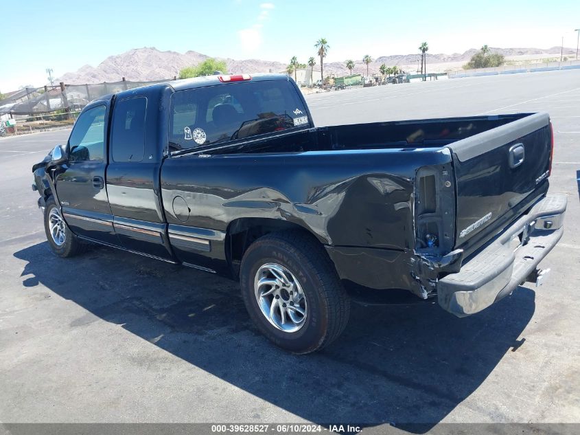 2000 Chevrolet Silverado 1500 Ls VIN: 1GCEC19T5YZ142089 Lot: 39628527