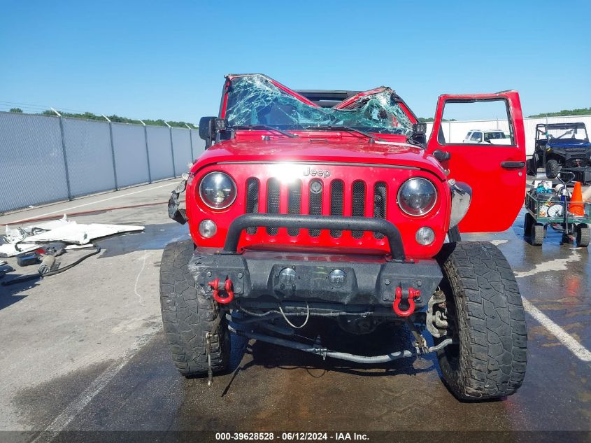 2017 Jeep Wrangler Unlimited Sport 4X4 VIN: 1C4BJWDGXHL518952 Lot: 39628528