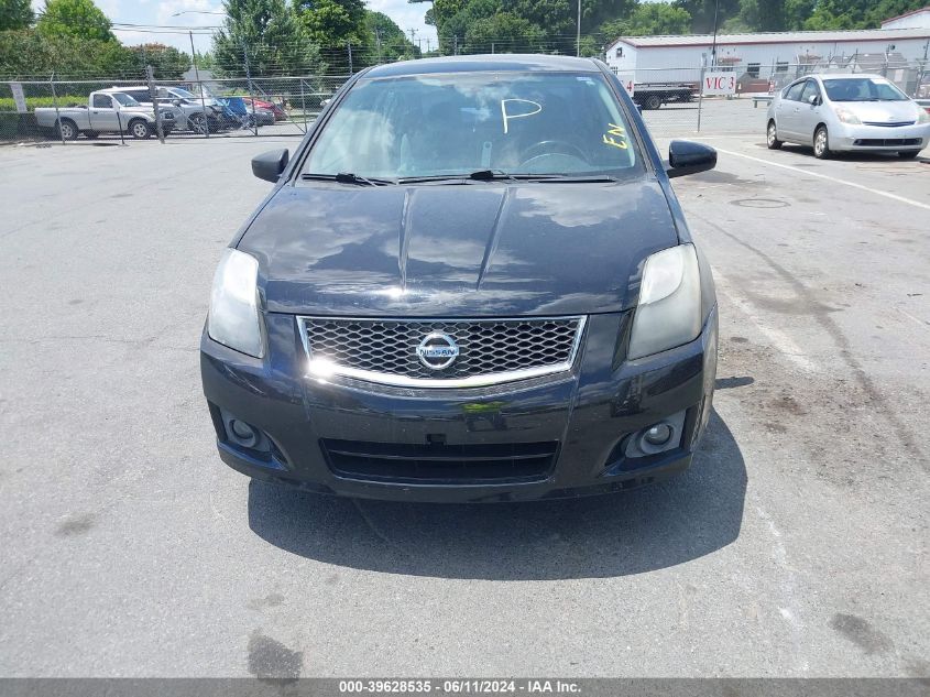 2011 Nissan Sentra 2.0Sr VIN: 3N1AB6AP9BL658499 Lot: 39628535