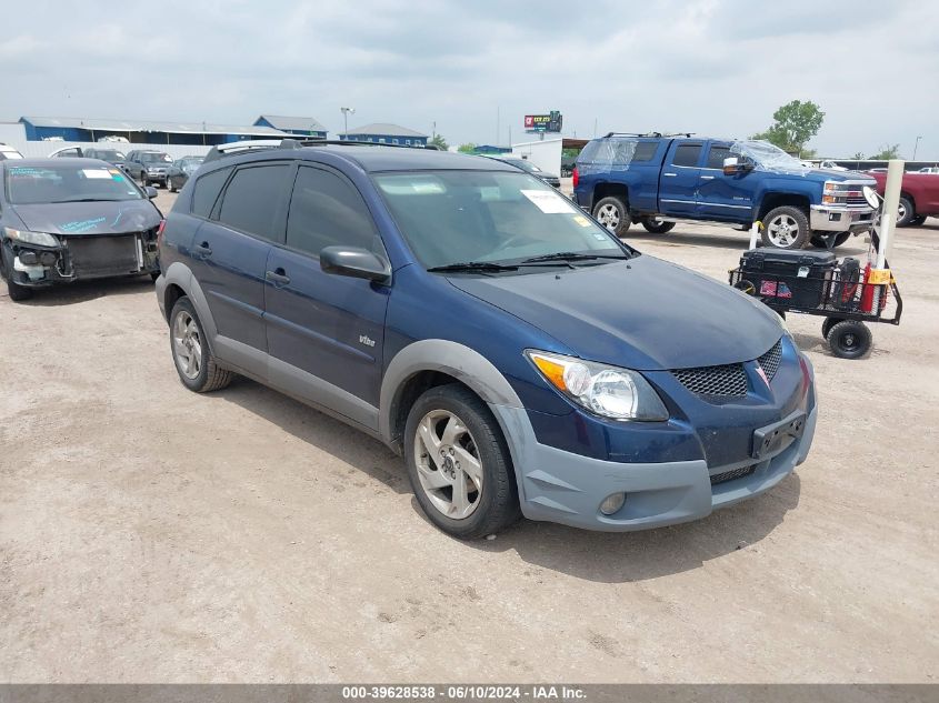 2003 Pontiac Vibe VIN: 5Y2SL62813Z445353 Lot: 39628538