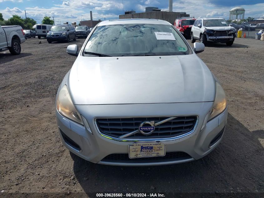 2012 Volvo S60 T5 VIN: YV1622FS2C2119969 Lot: 39628560