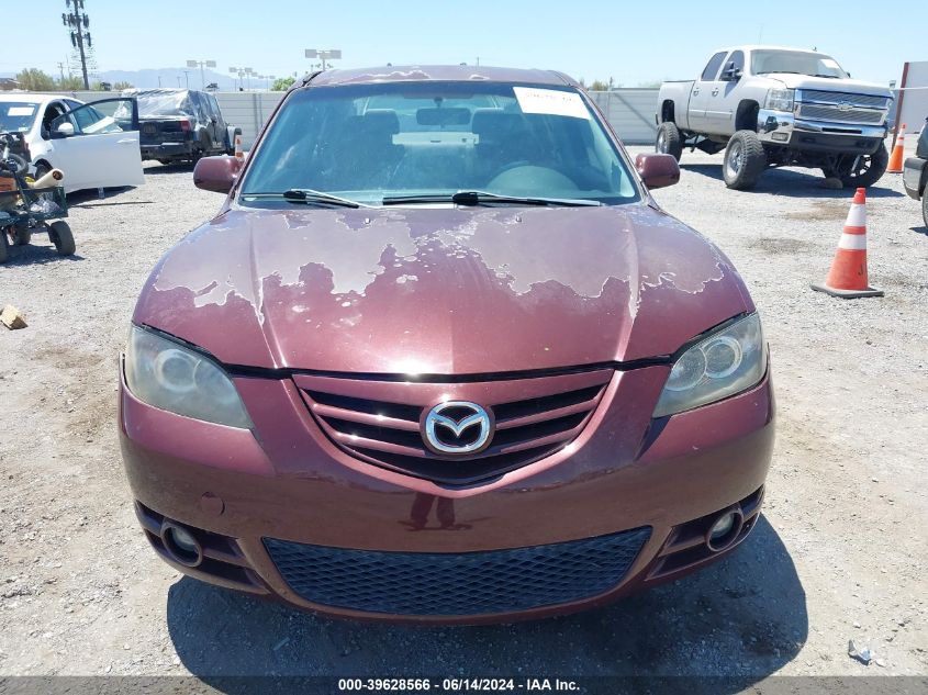 2006 Mazda Mazda3 S VIN: JM1BK123861518019 Lot: 39628566