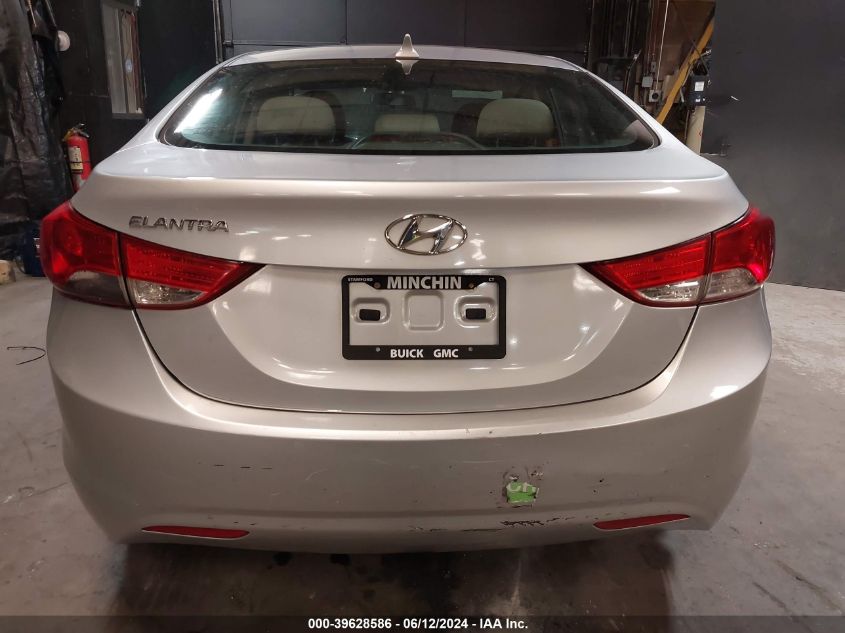 2013 Hyundai Elantra Gls VIN: 5NPDH4AEXDH171892 Lot: 39628586