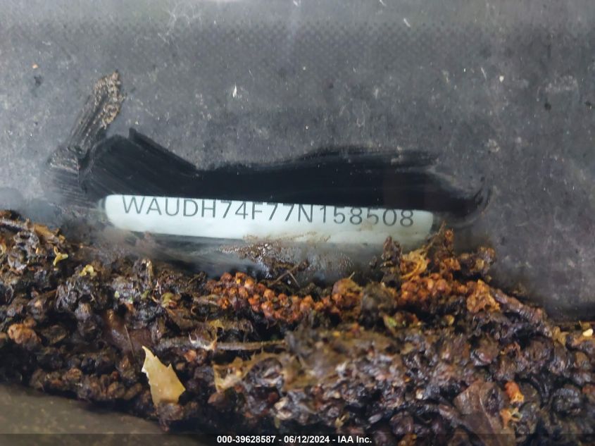2007 Audi A6 3.2 VIN: WAUDH74F77N158508 Lot: 39628587