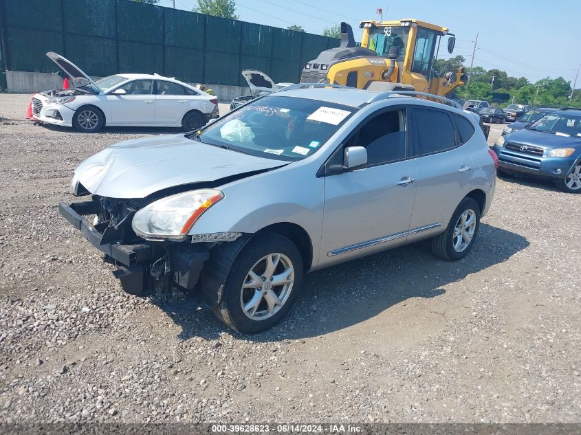 2011 Nissan Rogue Sv VIN: JN8AS5MVXBW277082 Lot: 39628623