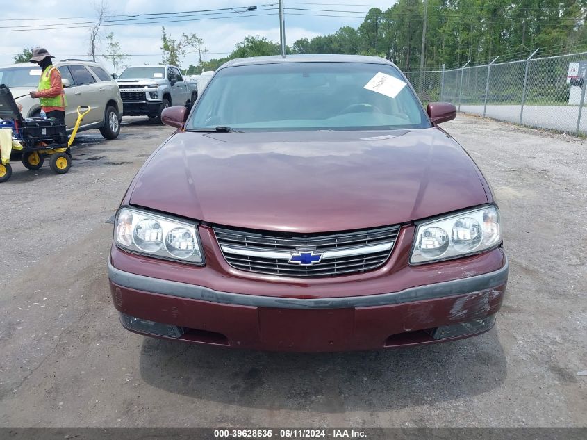2000 Chevrolet Impala Ls VIN: 2G1WH55K7Y9345210 Lot: 39628635