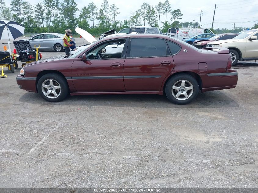 2000 Chevrolet Impala Ls VIN: 2G1WH55K7Y9345210 Lot: 39628635