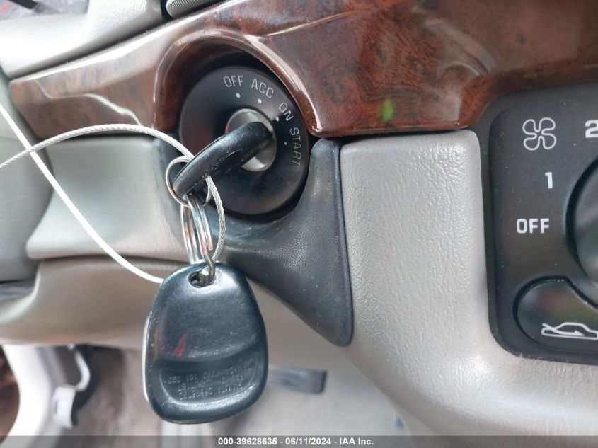 2000 Chevrolet Impala Ls VIN: 2G1WH55K7Y9345210 Lot: 39628635