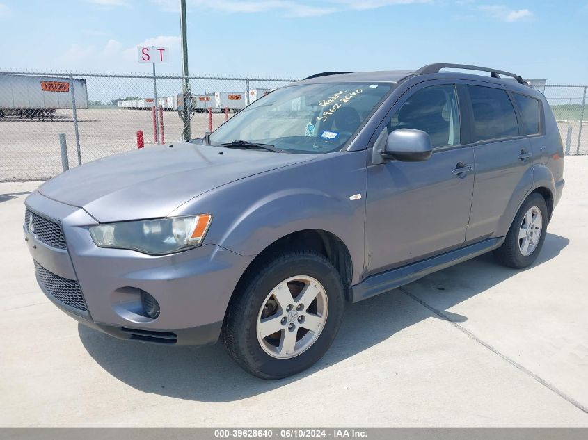 2010 Mitsubishi Outlander Es VIN: JA4AS2AW7AZ001702 Lot: 39628640