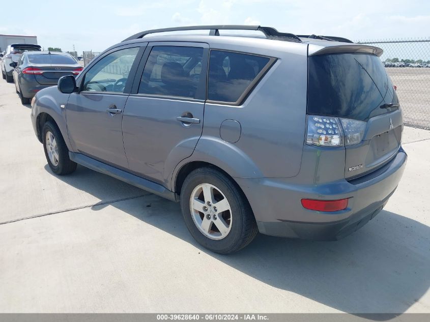 2010 Mitsubishi Outlander Es VIN: JA4AS2AW7AZ001702 Lot: 39628640