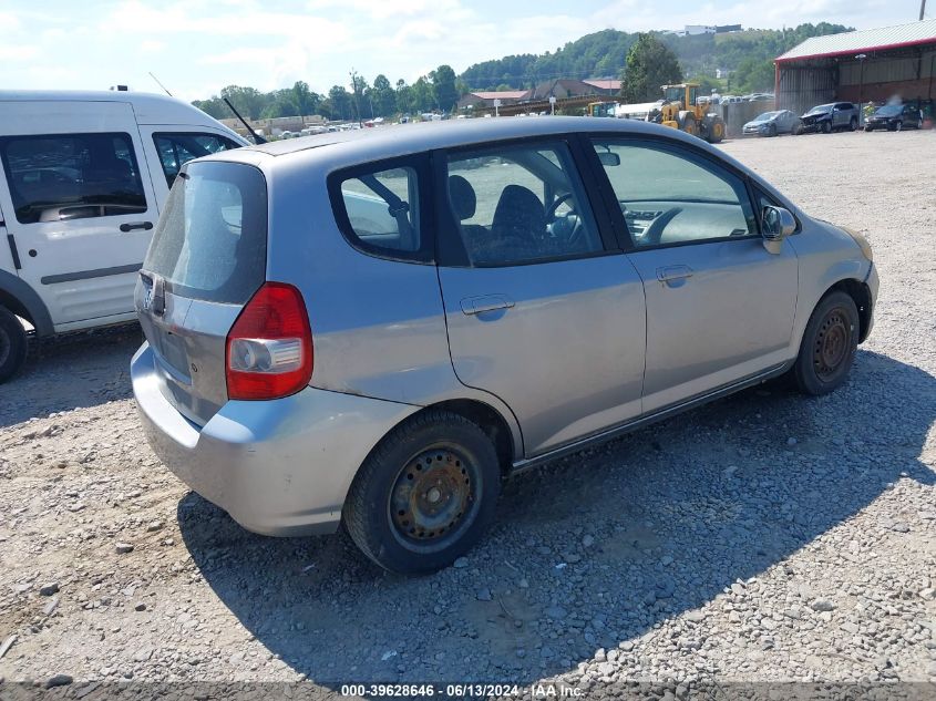 2008 Honda Fit VIN: JHMGD38448S029902 Lot: 39628646