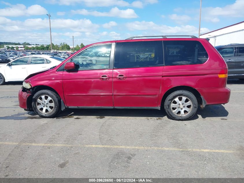 2002 Honda Odyssey Ex VIN: 2HKRL18612H532621 Lot: 39628650