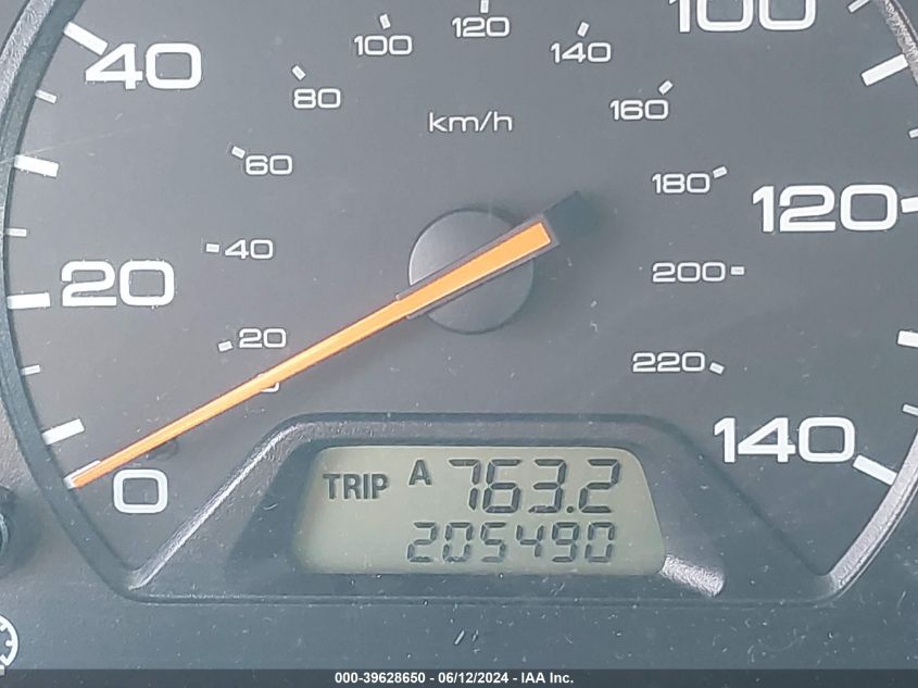 2002 Honda Odyssey Ex VIN: 2HKRL18612H532621 Lot: 39628650